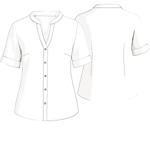 Fashion sewing patterns for LADIES Shirts